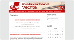 Desktop Screenshot of gew-vechta.de